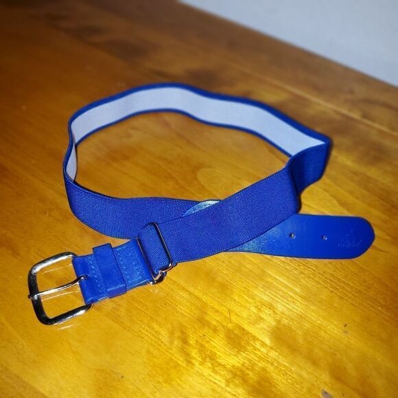Adidas Stretch Belt Blue Silver Golf Elast… - Picture 2 of 7